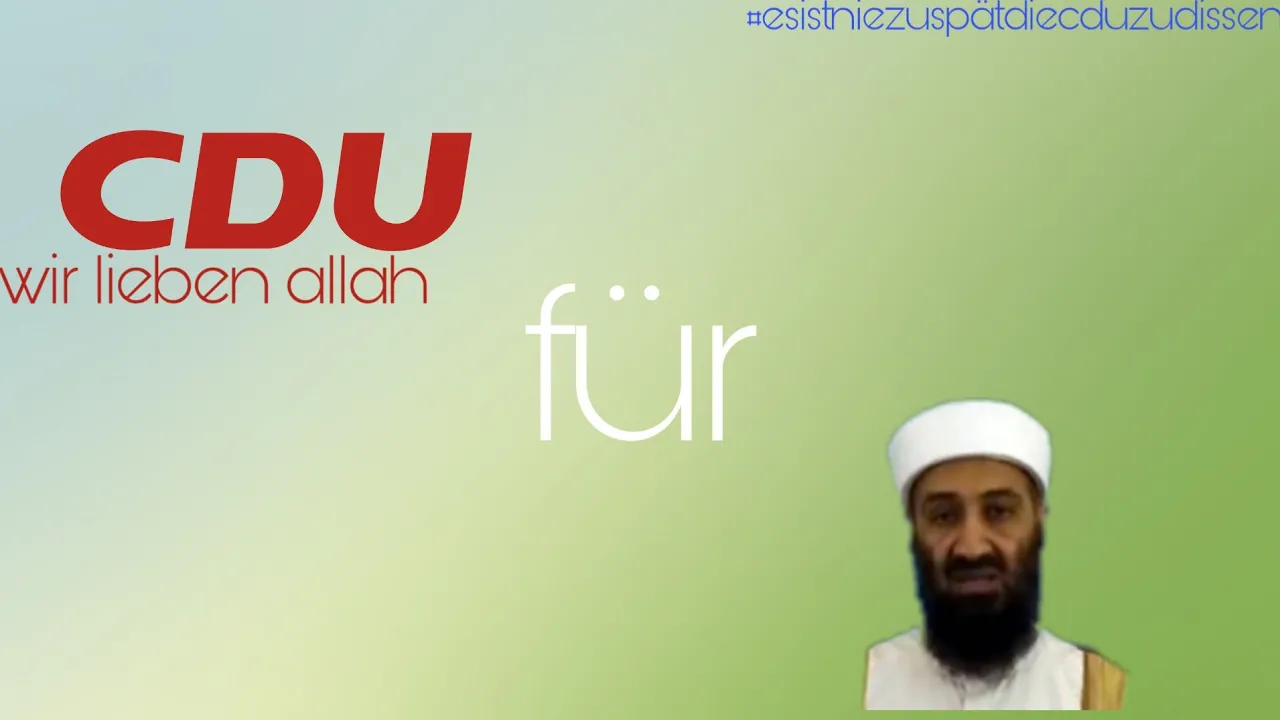 Die CDU für Allah